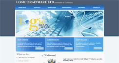 Desktop Screenshot of logicbrainware.com